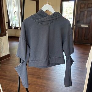 ALO Yoga Charcoal Hoodie